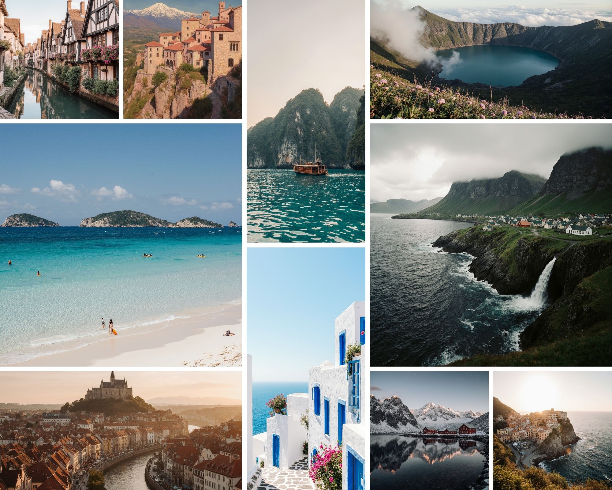 dream destinations