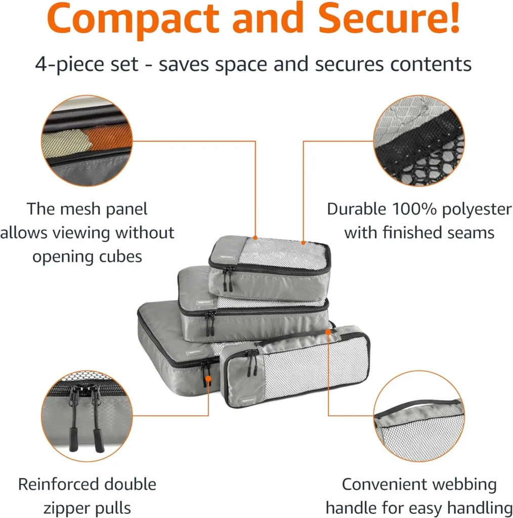Lightweight Packing Cubes